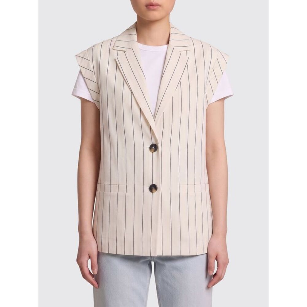 Liu Jo Women Single-Breasted Viscose Blend Vest Liu Jo